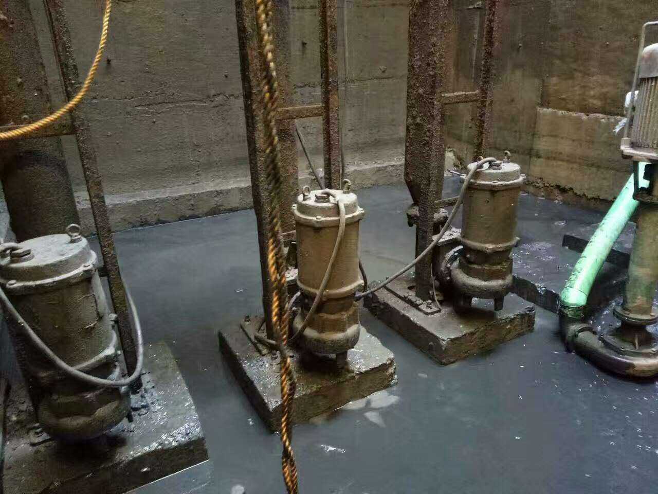 静海污水池清理